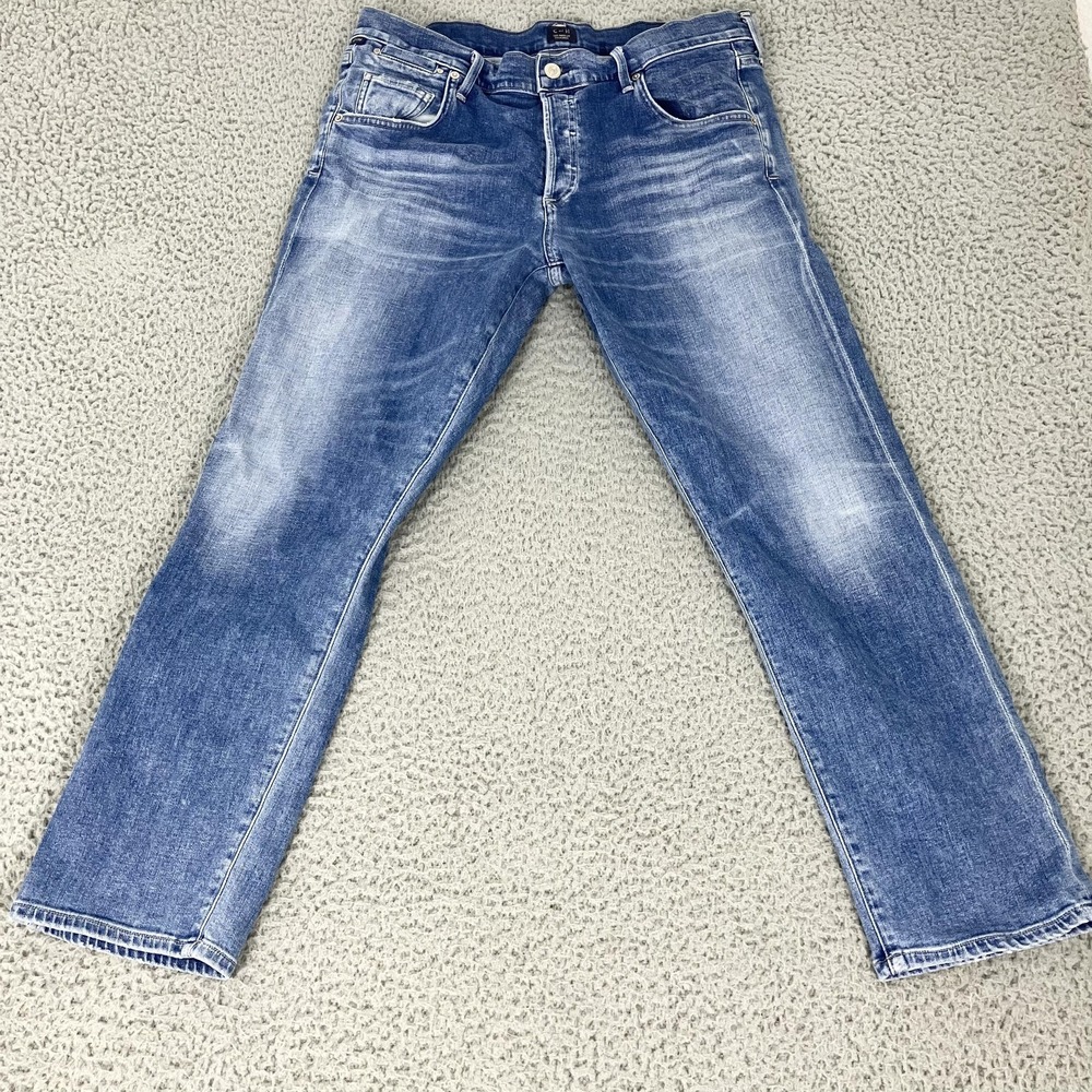 Citizens Of Humanity Emerson Jeans Womens 32 Blue Slim Boyfriend Denim Casual